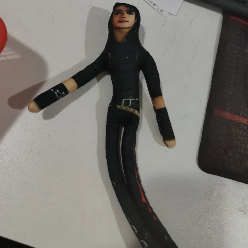 Michael Jackson Doll Flexible Movable Joint Toy Built In Wire Frame Can Pose Shaped Supporting Doll Abstract Pop Gift Room Decor