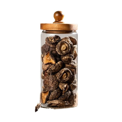 Kitchen Glass Storage Jar Multi-purpose Transparent Glass Sealed Jar Household Moisture-proof Grains Coffee Bean Storage Tank