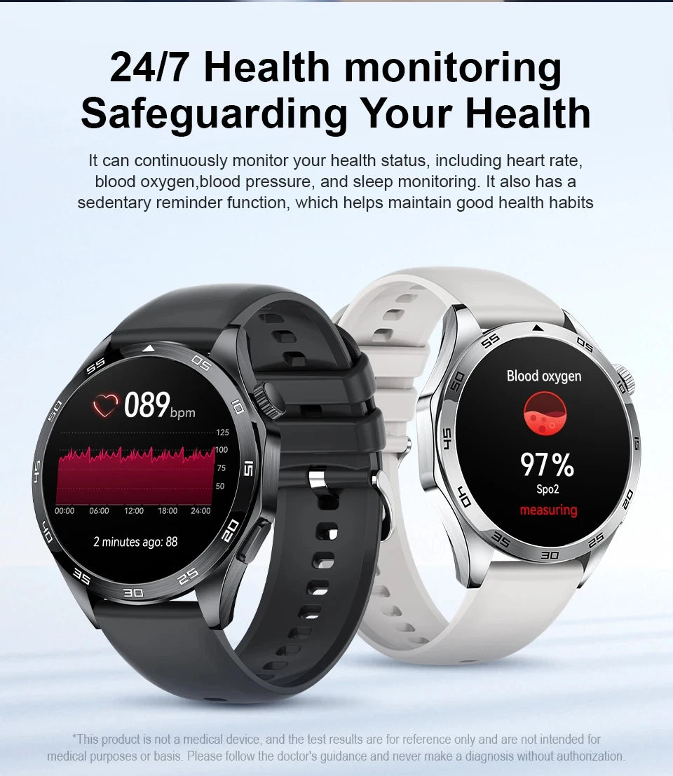 LIGE Micro Physical Examination ECG Smart Watch Men Bluetooth Call Heart Rate Blood Pressure Oxygen Health Smartwatch 2025 New