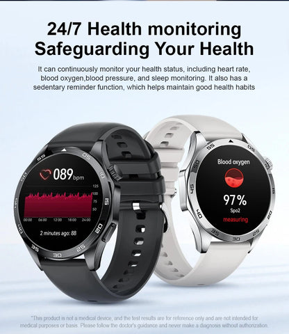 LIGE Micro Physical Examination ECG Smart Watch Men Bluetooth Call Heart Rate Blood Pressure Oxygen Health Smartwatch 2025 New