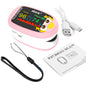 JUSTLANG Child Fingertip Pulse Oximeter Baby Rechargeable Medical Blood Oxygen Saturation Meter  Pediatrics Kids Oximetro SPO2