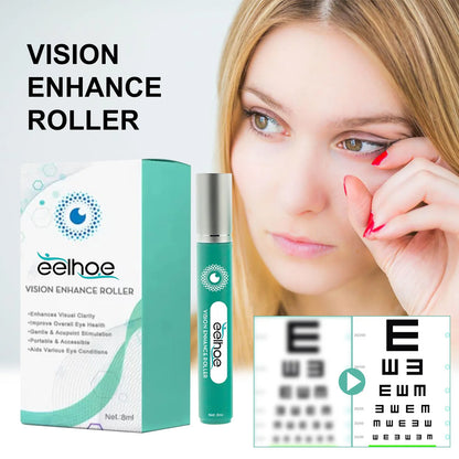 NEW High-end 8ml Quickly Restore Vision Enhance Roller Promotes Clearer Eyesight Mild Relax Massage Fatigue Relief For Eye Care
