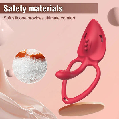 Wearable Panty Vibrator Female 10 Vibration with Wireless Control Vibrating Penis Ring Clitoral Stimulator Adult Sexy Toys