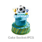 Blue Football Birthday Party Decoration Soccer Birthday Party Plate Cup Napkins Cotillon Birthday Soccer Star Happy Birthday Set