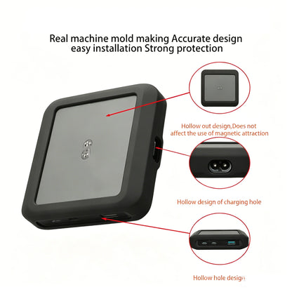 Soft Silicone Case for Anker Prime 26k 300W Charger /for Anker Prime 150W Charging Dock Portable Power Bank Protective Cover