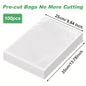100pcs/lot BPA-Free Kitchen Vacuum Bags for Food Vacuum Sealer Packing Machine Food Storage Bag Kitchen Accessories