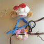Rilakkumas Fatty Zaemon Plush Pendant Bag Charms Brother Bear Bear Sister Rilakkuma Zaemon Cute Plush Toy Gift