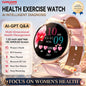 2026 New Women's Health Care Smartwatch ECG Blood Pressure Uric Acid Blood Lipids Sports IP68K Bluetooth call Fashion Smartwatch
