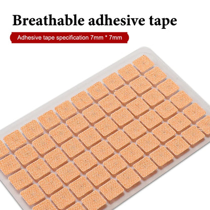 600 Patches Ear Care Red Bianstone Ear Acupuncture Massage Therapy Needle Patch Seeds Sticker Auricular Auriculotherapy Kit