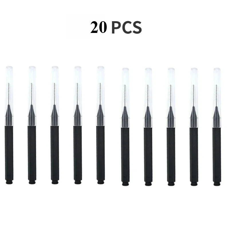 20/50PS Portable Mini Eyebrow Brushes Disposable Eyelash Brow Lifting Brush Applicators Lash Extension Comb Beauty Makeup Tools