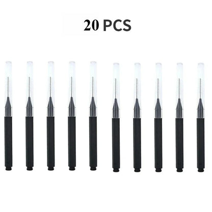 20/50PS Portable Mini Eyebrow Brushes Disposable Eyelash Brow Lifting Brush Applicators Lash Extension Comb Beauty Makeup Tools