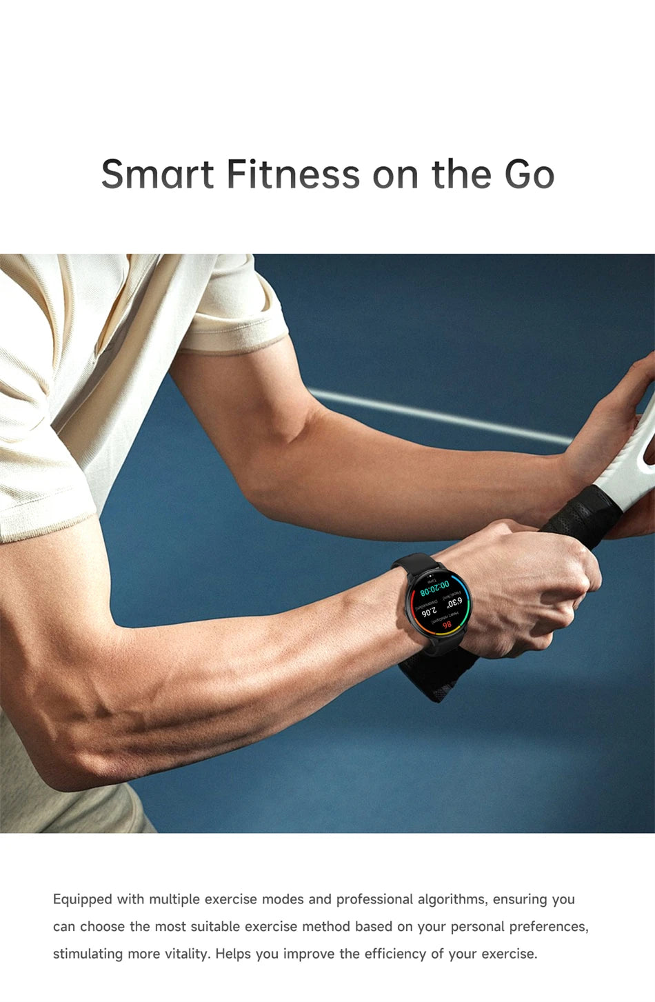 LIGE Nowy 1,38-calowy Smartwatch Zdrowotny Damski Połączenia Bluetooth Smartwatch Męski Monitorowanie Tętna Bransoletka Sportowa Odtwarzacz Muzyki 2026