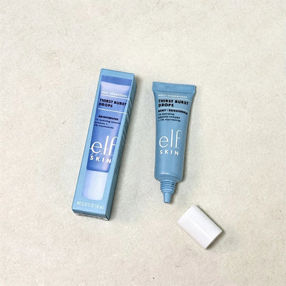 Elf Thirst Burst Drops, Brightening Moisture Gel Essence, Hydrating Pre-Makeup Primer, Nourishes Dry Skin for Smooth Base Makeup