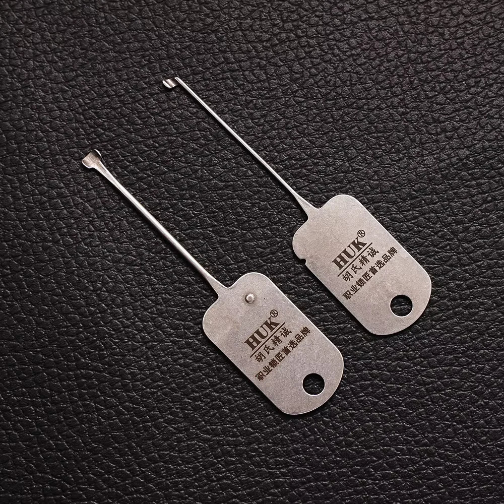 2pcs Utility Fast Kaba Lock Pick Tool, Civil Lock Quick Opener Tool Set