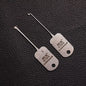 2pcs Utility Fast Kaba Lock Pick Tool, Civil Lock Quick Opener Tool Set