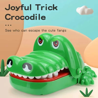 Bite Finger Crocodile Pinch Toy Classic Family Games Party Mischief Children's Lucky Games Stress Relief Toy Party Gifts New
