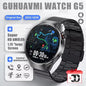 2025 New Watch G5 PlUS Smart Watch Men 1.75"AMOLED Screen GPS Track Compass Heart Rate Bluetooth Call SmartWatch For Android IOS