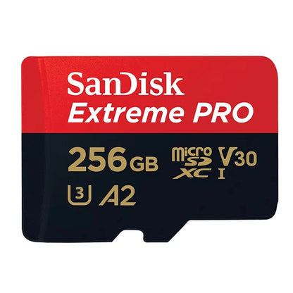 SanDisk High Speed TF Memory Card, A2 U3 V30 C10 100MB/s Portable Micro SD Card, with capacities ranging from 32GB to 512GB