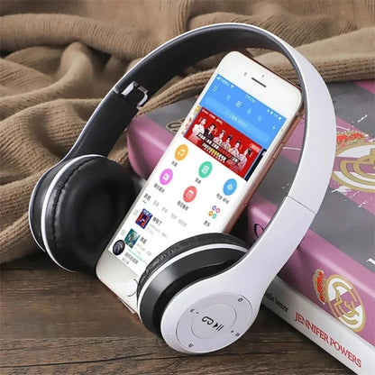 Handsfree Wireless Headphones Noise Canceling Headphone Earphone P47 headset Bluetooth HeadPhone for iPhone Huawei Samsung Redmi