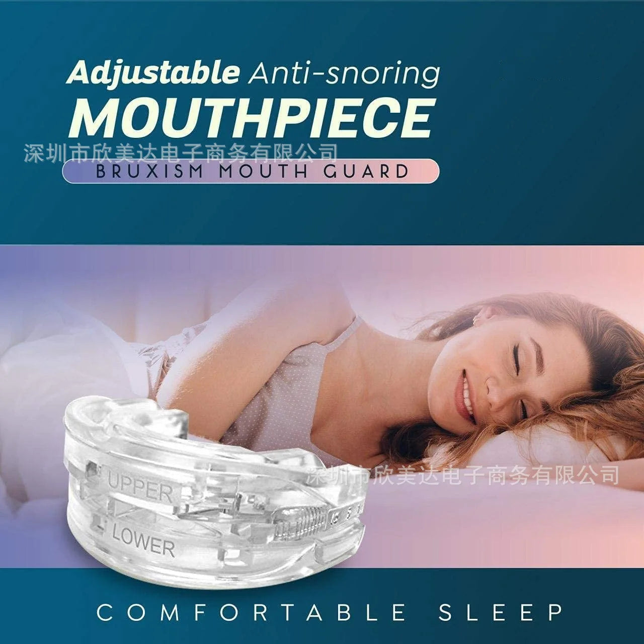 Anti Snoring Mouth Guard Adjustable Anti-Snoring Mouthpiece Sleeping Devices Bruxism Snoring Stopper Improve Sleep Mouthpiece