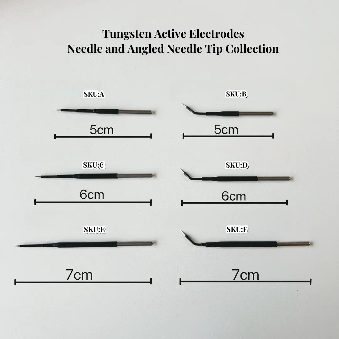 Tungsten Active Electrode High-frequency electrocautery Electrocoagulator 5cm/6cm/7cm Needle