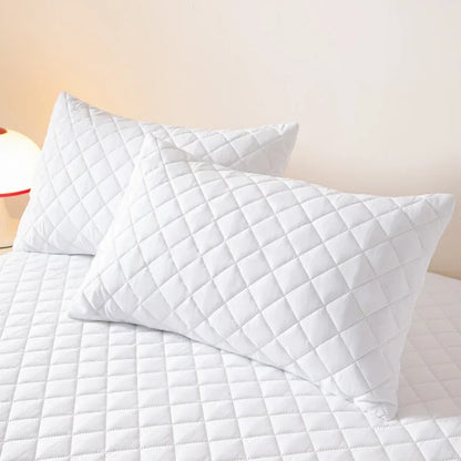 1 Pieces Waterproof Pillowcase Machine Washable Pillow Cover Bedroom Decor Suitable for With Children Just Pillowcase ,No Pillow