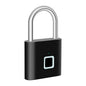 KERUI Fingerprint Lock Keyless USB Charging Smart Padlock Waterproof Door Lock 0.2sec Unlock Portable Anti-theft Padlock Zinc