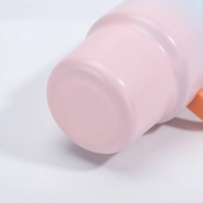 Portable Mini Handle Gradient Color 4oz Car Stainless Steel Insulated Thermos Cold Beverage Camping Outdoor Living Home Goods