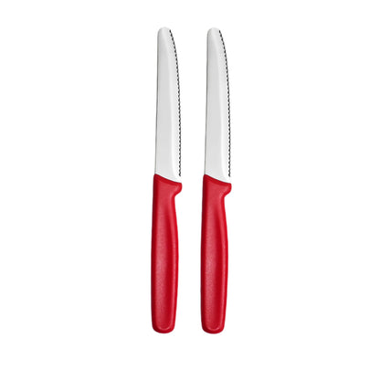 1/2/4/6/8PCS,Serrated Steak knife Round Tip Fruit Vegetable Paring Baking Toast Serrated Bread Knives Kitchen Stuff Baking Tools