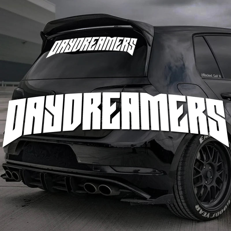 JDM STYLE 'DAY DREAMERS' DECAL, Personalised Decorative Accessories Decal Waterproof With High Quality, For a Unique Look!