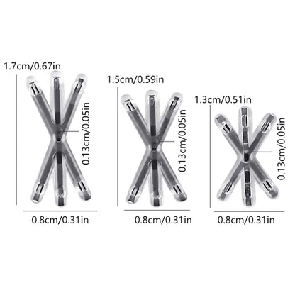 〔San〕2Pcs Ingrown Toenail Correction Tool Ingrown Toenail Treatments Elastic Patch Sticker Toenail Straightening Pedicure Tool