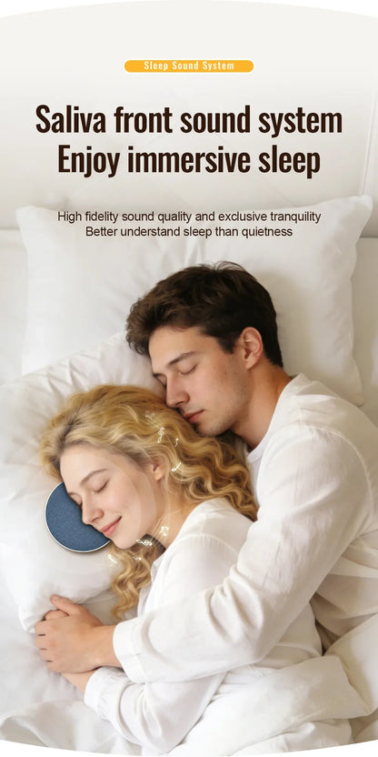 Under Pillow Sleep Speaker Ultra Slim HiFi Noise Reduction Bone Conduction Sound Machine for Deep Sleep Relaxation 2026 New ﻿
