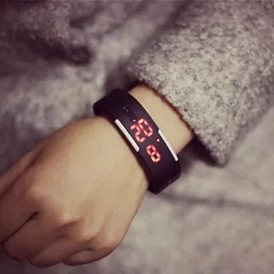 Sport Digital Children Watches Women Hot Silicone Strap LED Display Kids Watch Girls Boys Wristwatch Man Clock Reloj de hombre