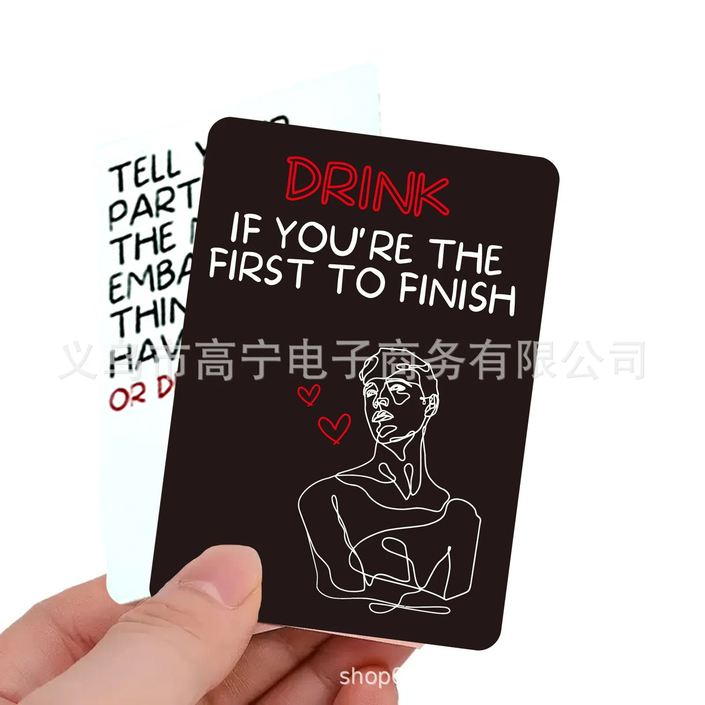 Drunk Passions Lovers Couples Drinking Game Tarot Cards Deck Board Game For Anniversary Party Fun Exciting Romantic Night