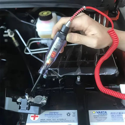6V 12V 24V Tester obwodów samochodowych Ciężarówek Sonda diagnostyczna do samochodów Samochodów Długopis testowy Żarówka Elektryczny długopis pomiarowy Narzędzia do naprawy