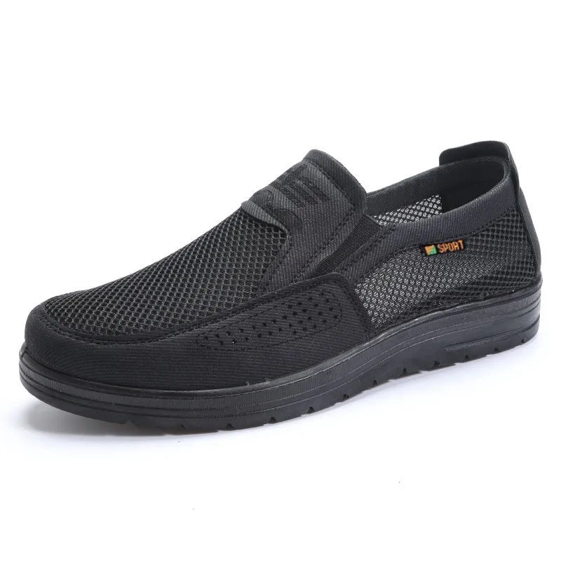 2026 Summer New Arrival Men Casual Slip-On Shoes Soft Bottom Comfortable Breathable Low Cut Round Toe Men's Loafers Plus Szie 48