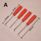 4Pcs/set Car Auto Vehicle Oil Seal Screwdrivers Set Car O-Ring Seal Gasket Puller Remover Pick Hooks Tools Car Remover Tools Kit