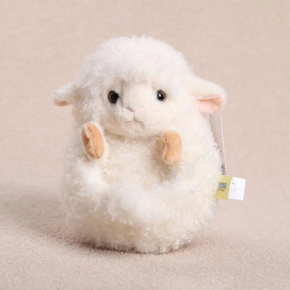 10/20/25cm Cute Hedgehog Plush Doll Soft Hedgehog Huggable Pillow Lifelike Hedgehog Pendant Doll Lovely Desktop Pet Bag Decor