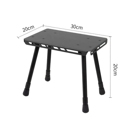 Outdoor Table And Chair Dual-Use Table, Liftable Portable Stool Outdoor Fishing Camping Chair Desk
