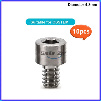 5PCS Dental Bridge Ti Screws  M1.4 Osstem Regular Mini Multi Unit Screw Adin Dentium ITI Anthogyr Dental Implant MUA Screws