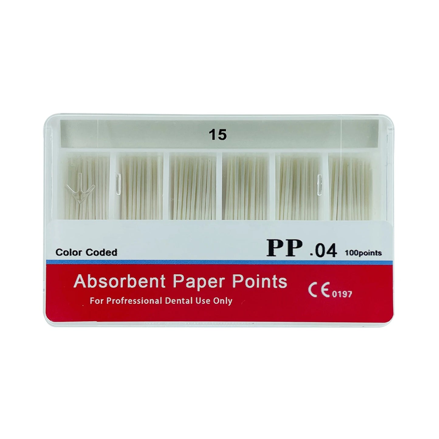 With Scale Dental Absorbent Paper Points Taper 04 15#-40# Dental Pure Cotton Fiber Paper Endodontics Treatment Consumables