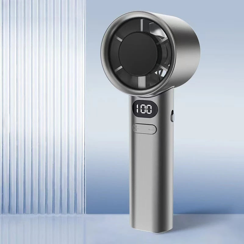 Portable Handheld Mini Fan, Powerful Wind Speed, Convenient USB Charging, Suitable for Travel, Outdoor Activities, and Summer