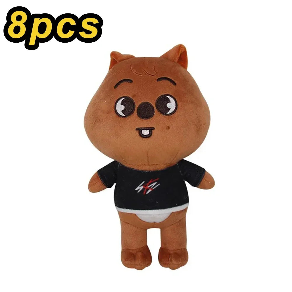32style 23cm Plush Toy Kawaii Skzoo Stray Plush Cartoon Stuffed Animal Doll Kawaii Companion Toys Room Decor Children Gift