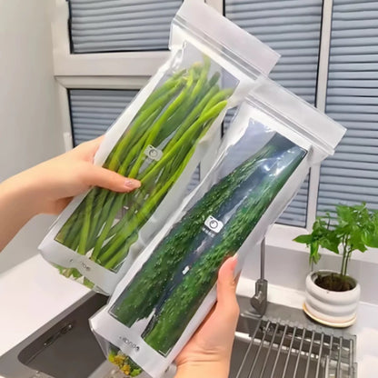 Fruits Vegetables Fresh-keep Bags Reusable Refrigerator Storage Bags Thickened Leakproof Containers Kitchen Sealed Packaging Bag