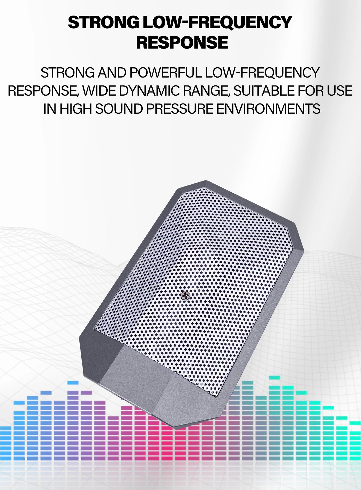 BA 19A Condenser Boundary Microphone for Instrument Applications