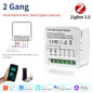 1/2/3 Gang Tuya Smart Light Switch Module Zigbee 3.0 Smart Life for Alexa Google Home Yandex DIY Remote Breaker Delay 100-240V