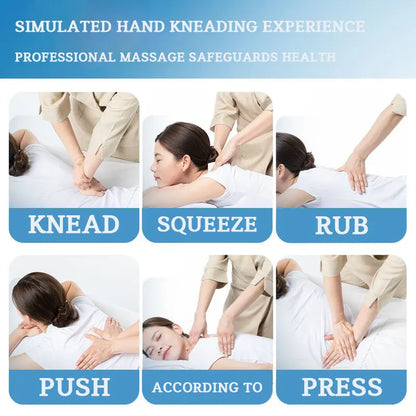 Haier Cervical Neck Massager Pillow Back Muscle Massagers Machine 3D Stereo Electric Massage Device Relax Tool