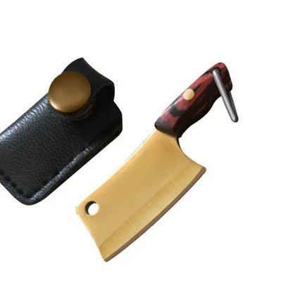 EDC Mini Knife Sharp Mini Kitchen Knife Gift Carry Pocket Knives Unboxing Tool Portable Paper Cutting EDC Fixed Keychain Knife