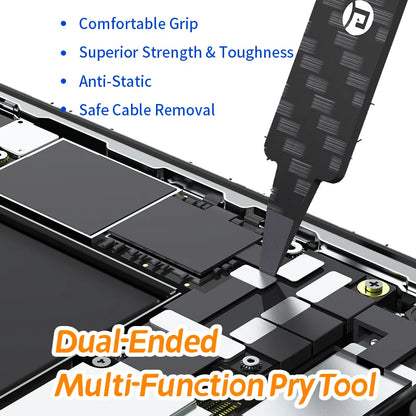 JTX QW11-14 Carbon Fiber Pry Tool Solder Scrap Opening Tool High Temperature Resist LCD Screen Disassembly Card Phone Repair Too