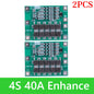 BMS 3S/4S 5A 10A 20A 25A 40A 60A Płytka zabezpieczająca ładowarkę do akumulatorów litowo-jonowych 18650 do wiertarki 12 V z funkcją wzmocnienia/balansu